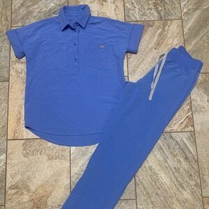 Figs Scrub Set. XS Top/Small Tall Bottoms